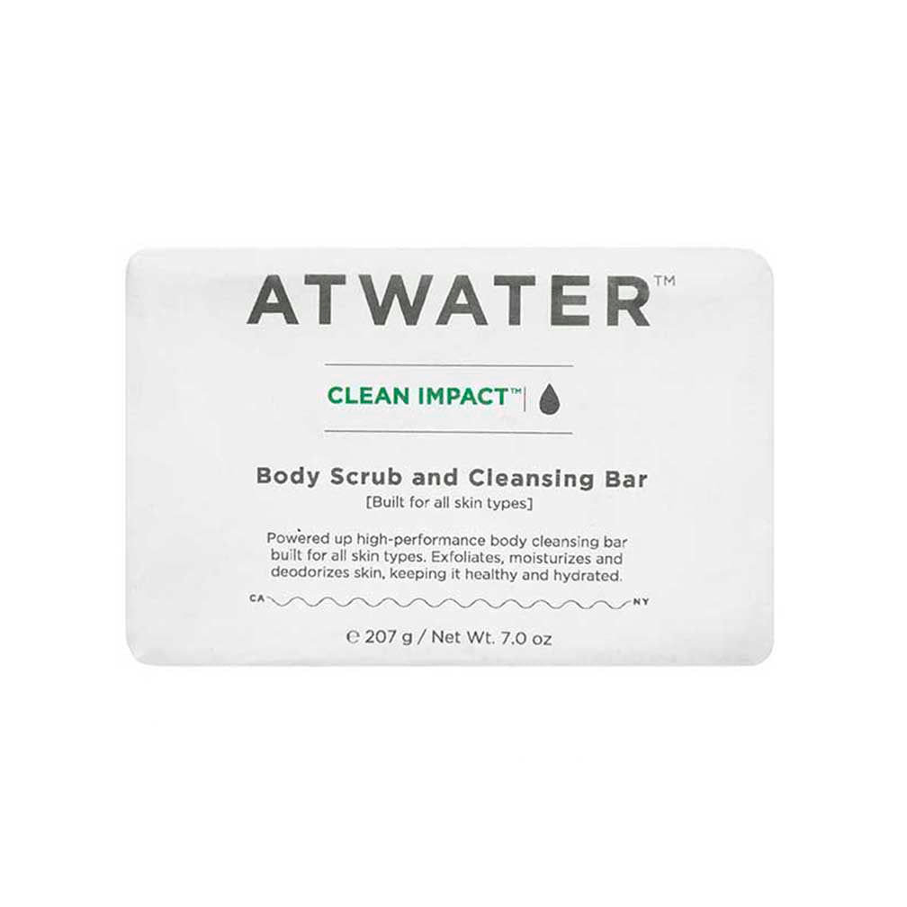 Clean Impact Body Scrub and Cleansing Bar